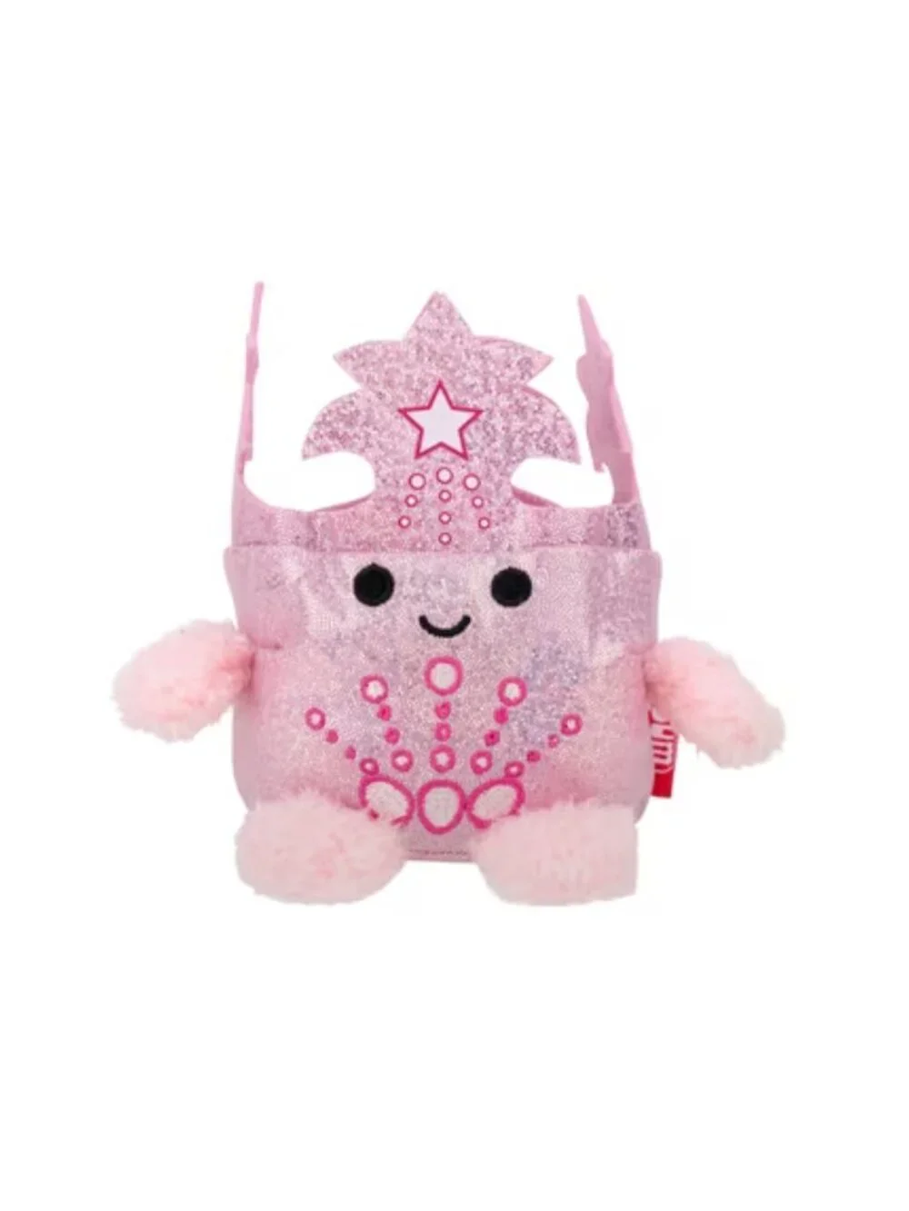 Wizard of Oz Glinda the Good Witch 4.5 Inch Plush Toy With Crown, NWT